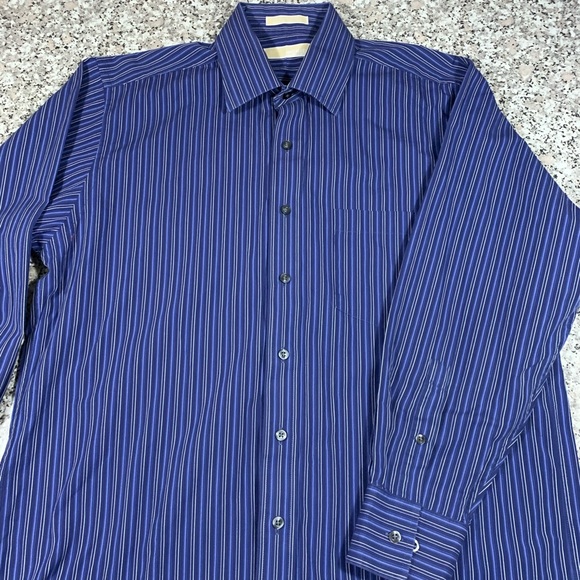 Michael Kors Other - Michael Kors blue dress shirt size 16.5 32/33 GUC